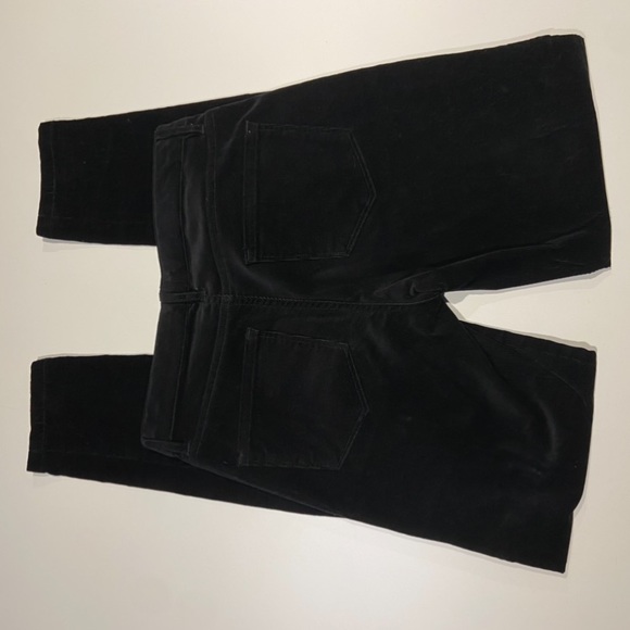 Club Monaco Black Velvet Corduroy Pants - Picture 3 of 7